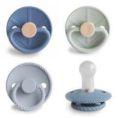 Frigg SilkySoft silicone nipple with silky texture for gentle soothing