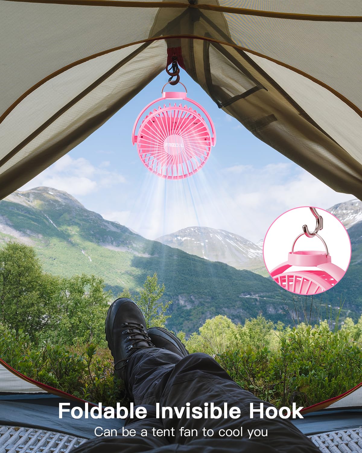 FRIZCOL compact lightweight design makes it easy to carry and attach.