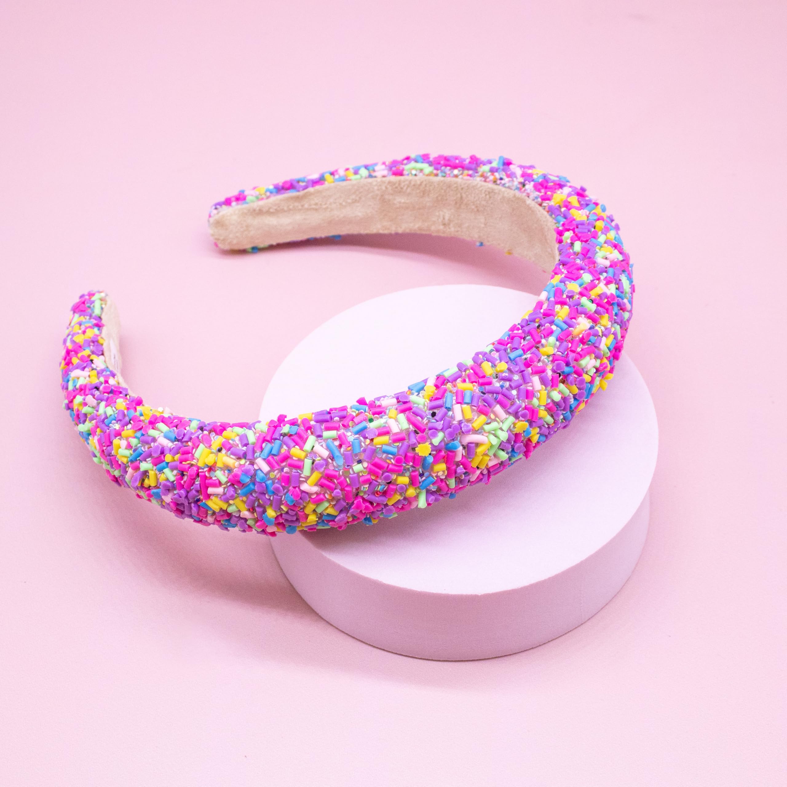 FROG SAC sprinkle headband all-day comfort with padded band.