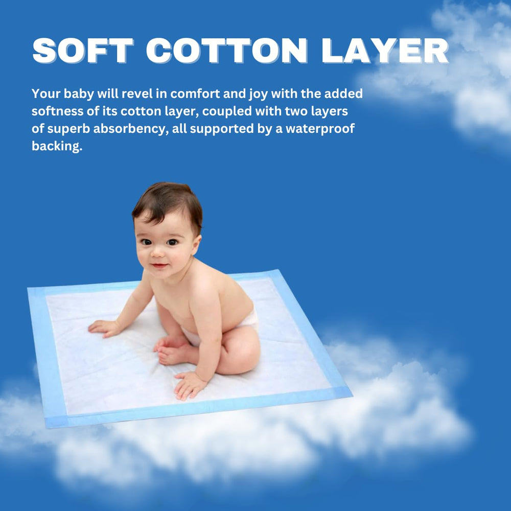 FRONTLINE underpads are disposable for quick cleanup.