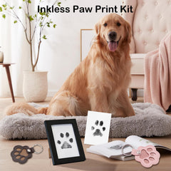 Frstem inkless pads capture tiny paw impressions easily.