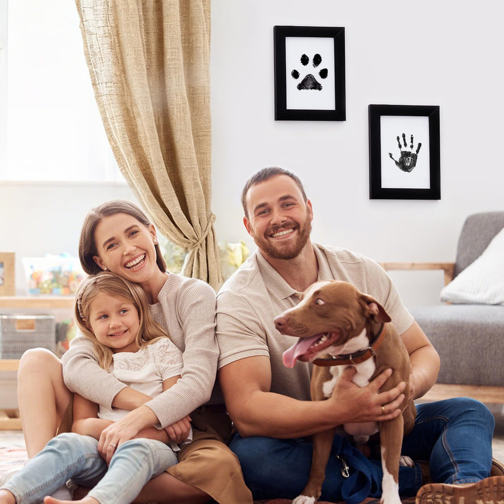 Frstem wooden keepsake frames add warmth to nursery spaces.