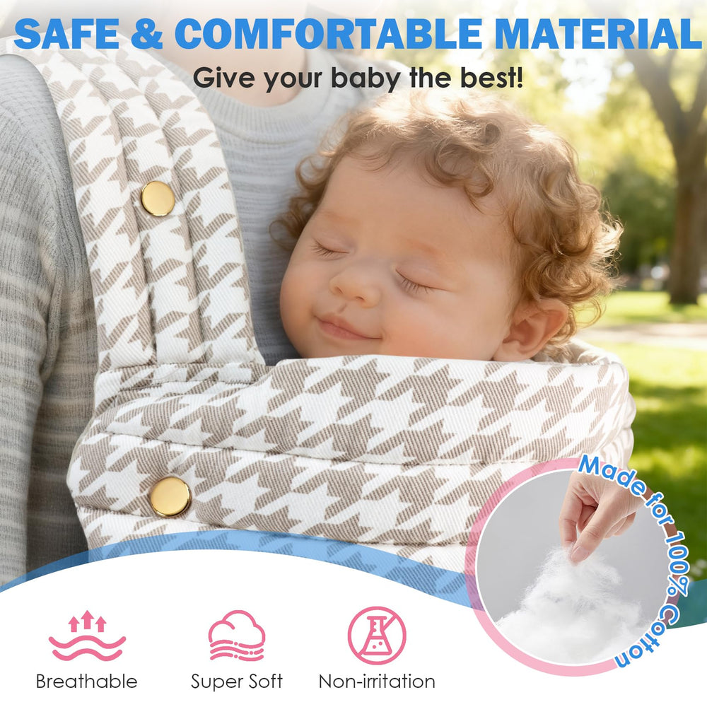 FRTUI Baby Carrier adjustable shoulder straps for a personalized fit