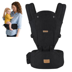 FRUITEAM 6-in-1 baby carrier in front carry mode for hands-free tasks