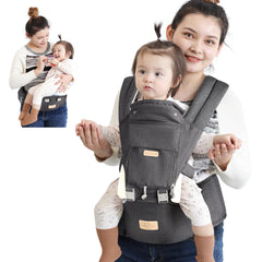 FRUITEAM 6-in-1 baby carrier in front carry position for close contact
