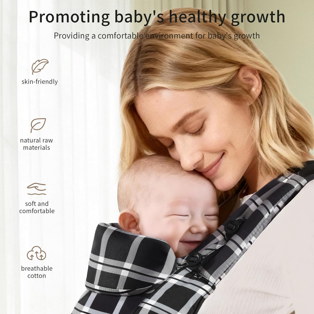 FRUITEAM soft head support stabilizes tiny heads during naps.