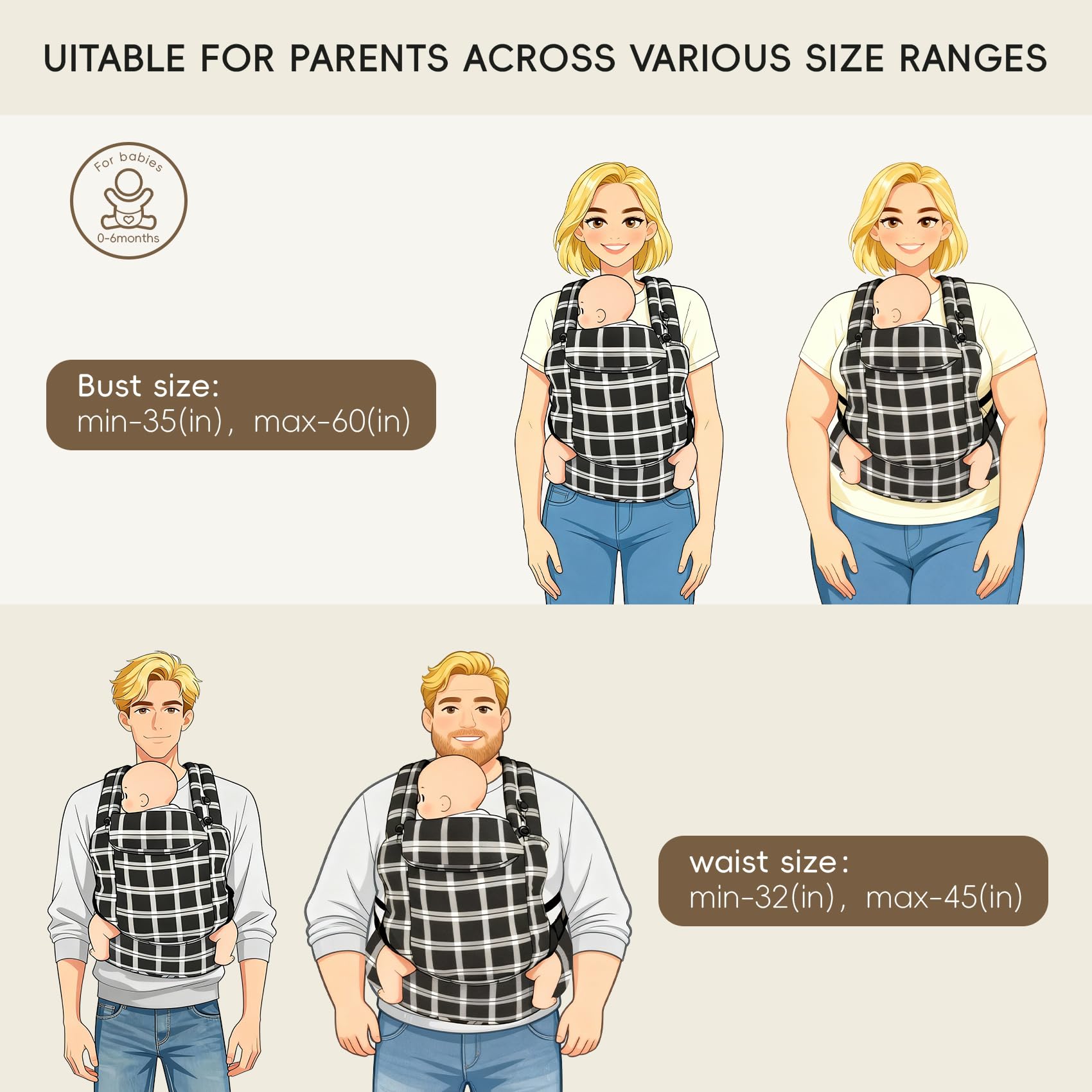 FRUITEAM travel-friendly carrier for outings and adventures.