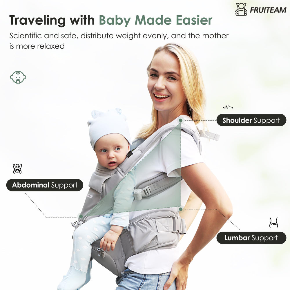FRUITEAM six-in-one design grows with your child from newborn to toddler