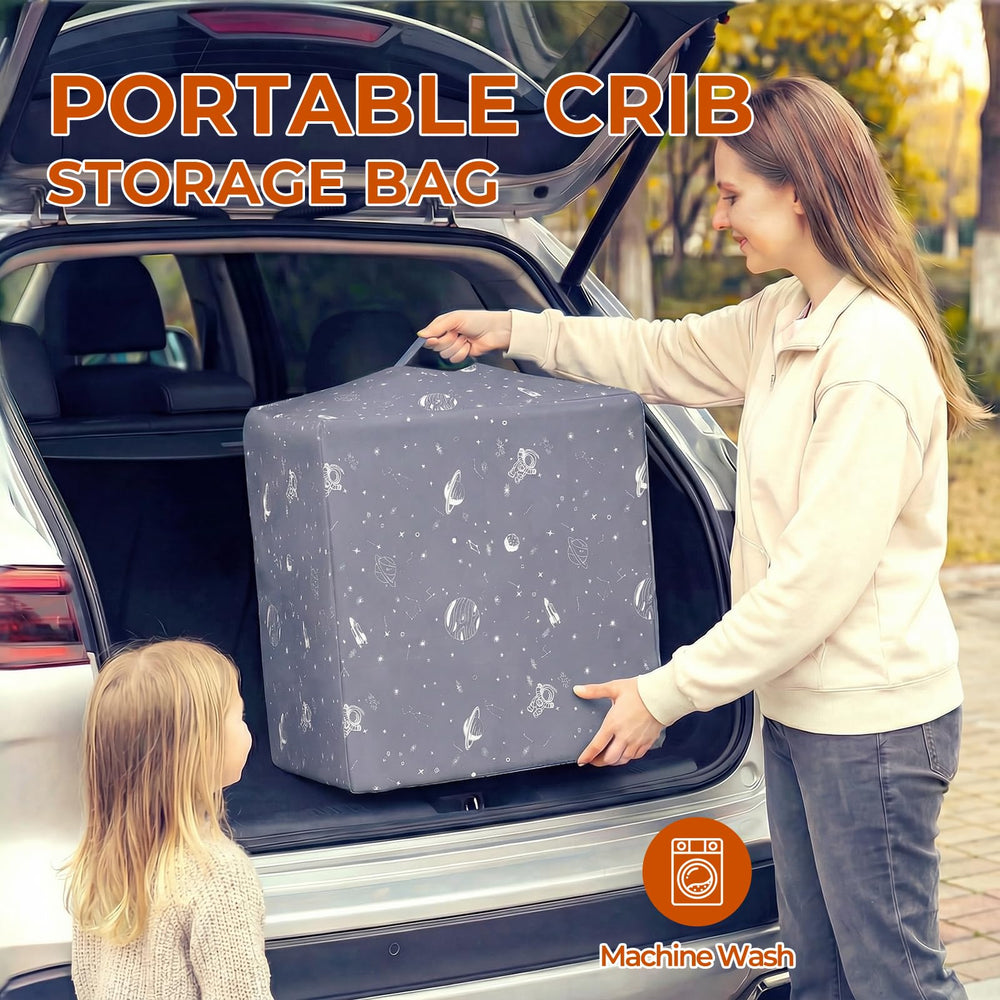 Great for home and travel, FRUITEAM bed adapts to routines.
