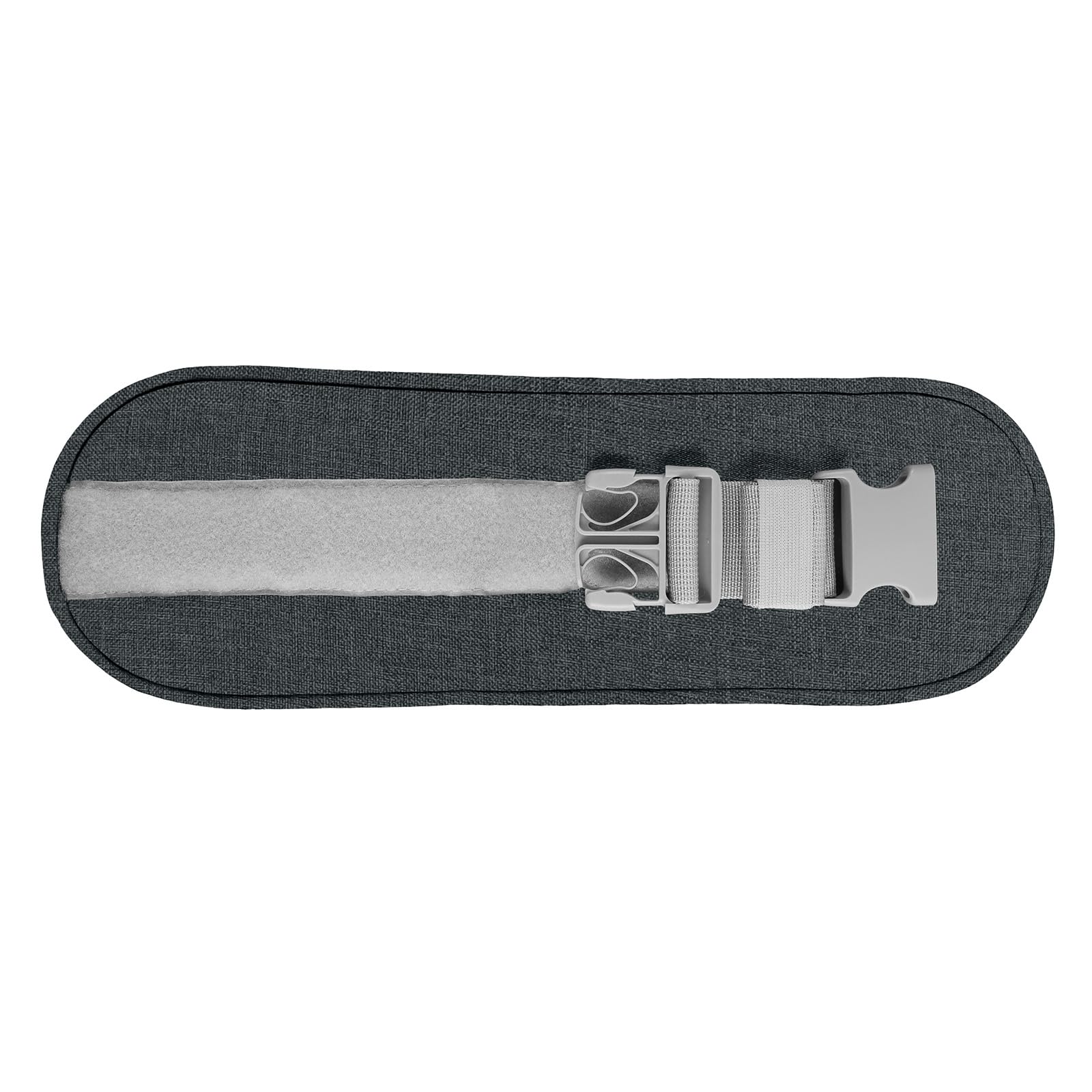 FRUITEAM waistband extender in dark grey for a comfortable fit during long days