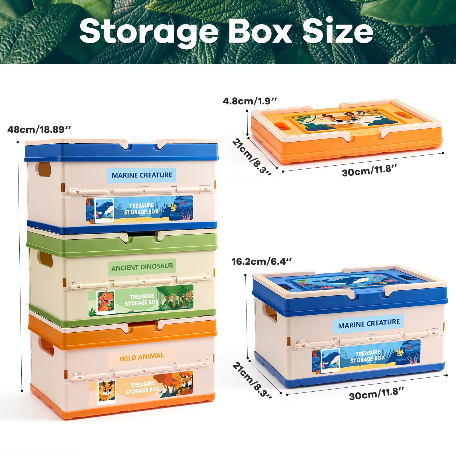 FRUSE foldable storage bin demonstrates compact design for space saving