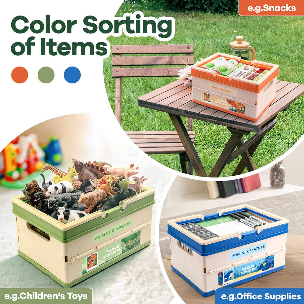 FRUSE dustproof storage box with lid protects toys from dust and moisture