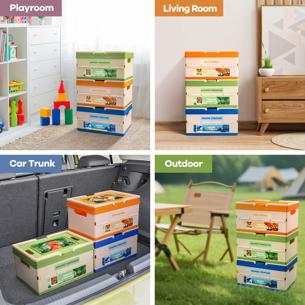 FRUSE storage box with handles for easy transport between rooms