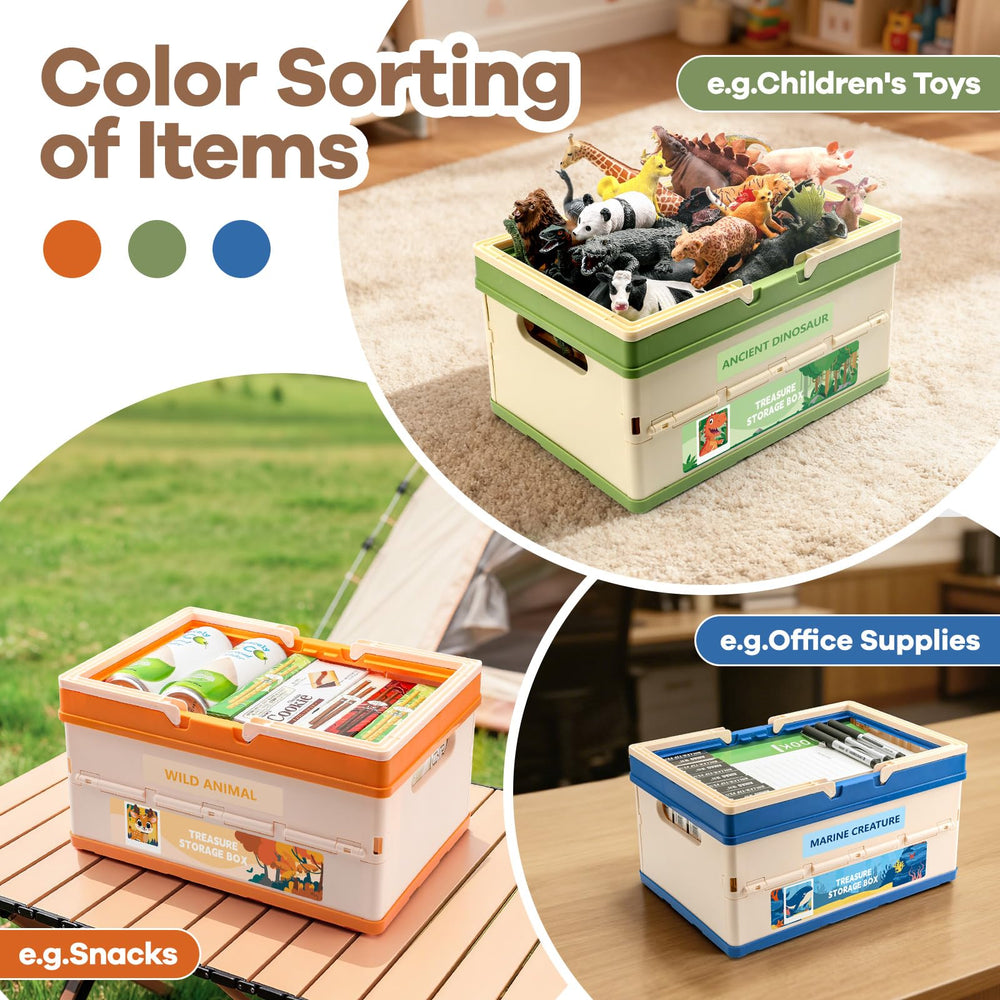 FRUSE toy storage box lid shown dustproof and waterproof to protect contents