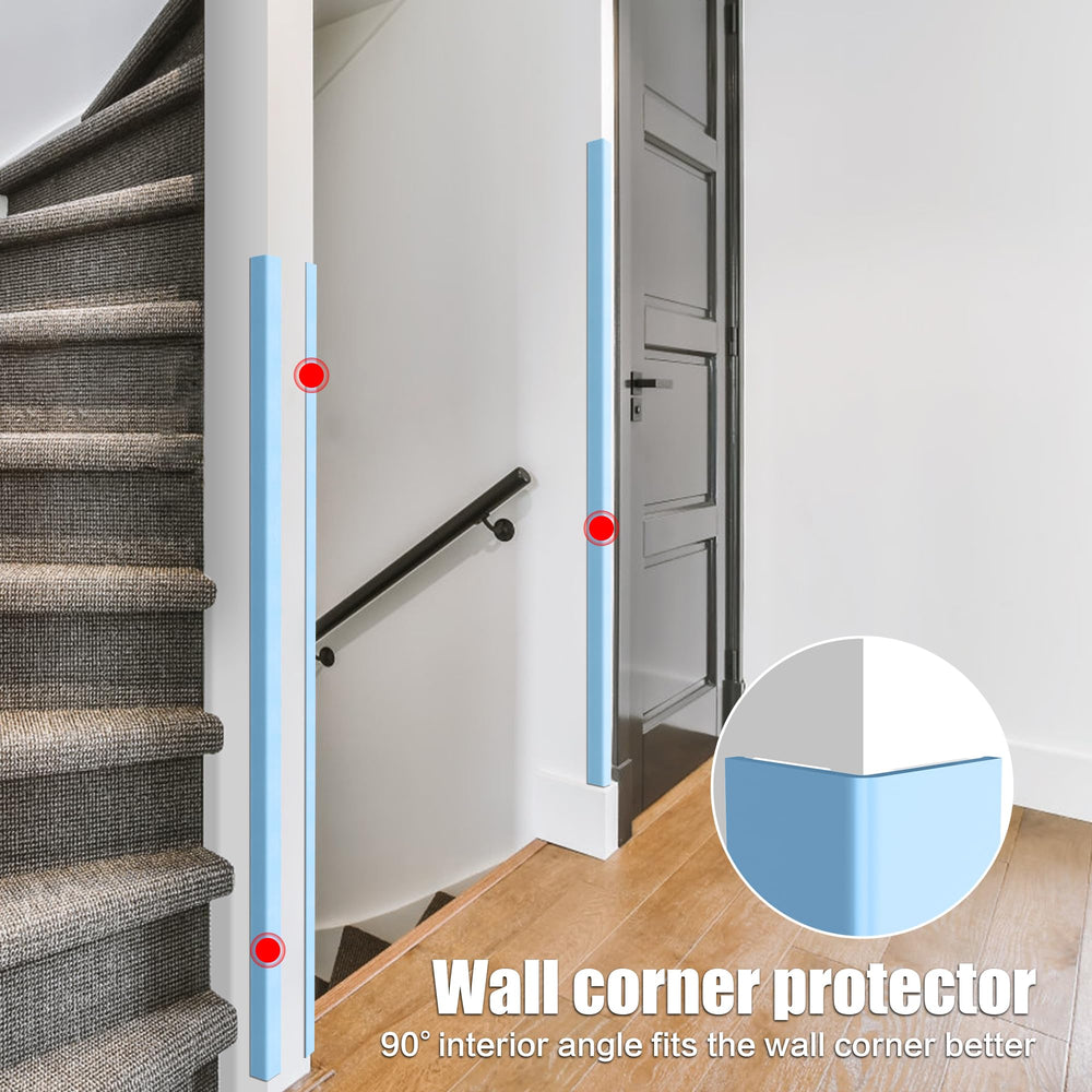 Frychee adhesive corner guard blue 90cm protects cabinet edges