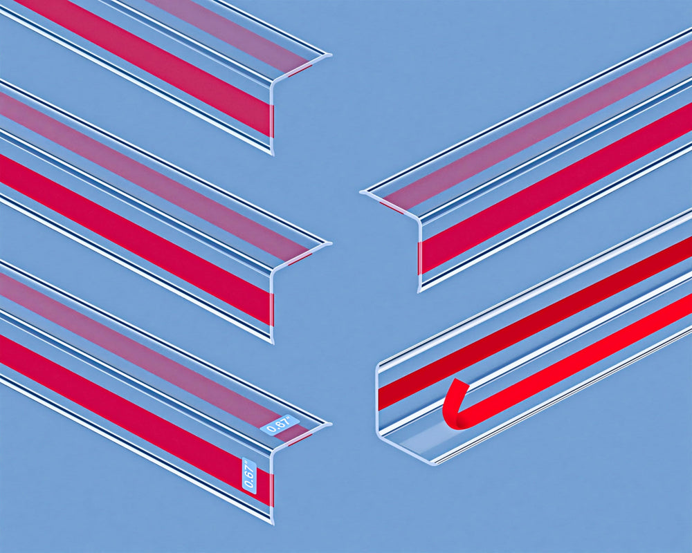Frychee clear corner guards maintain decor while protecting edges from daily wear