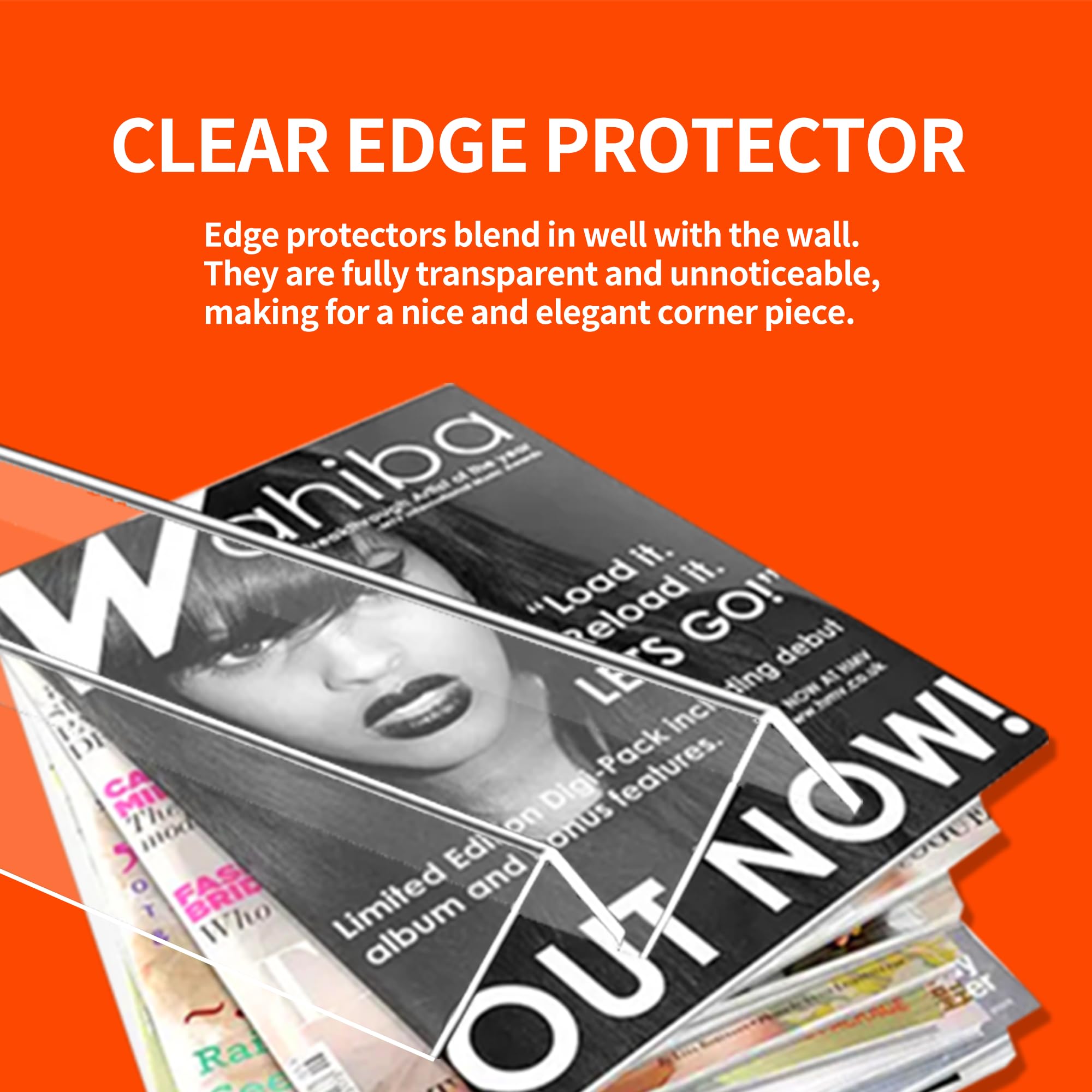 Frychee easy-to-clean corner trim keeps walls looking new with minimal maintenance.