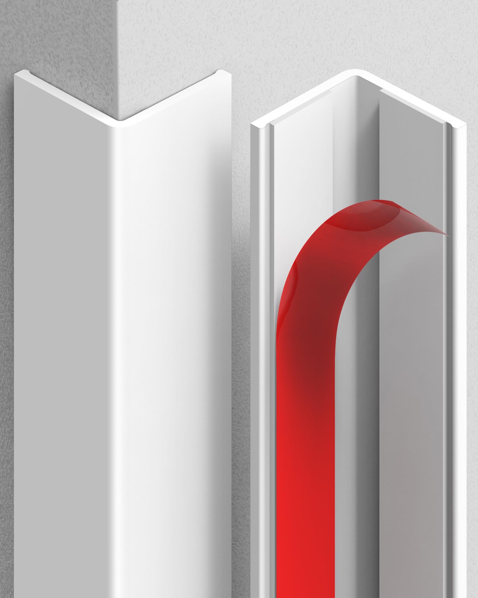 Frychee scratch-resistant wall edge protector protects surfaces from scratches.
