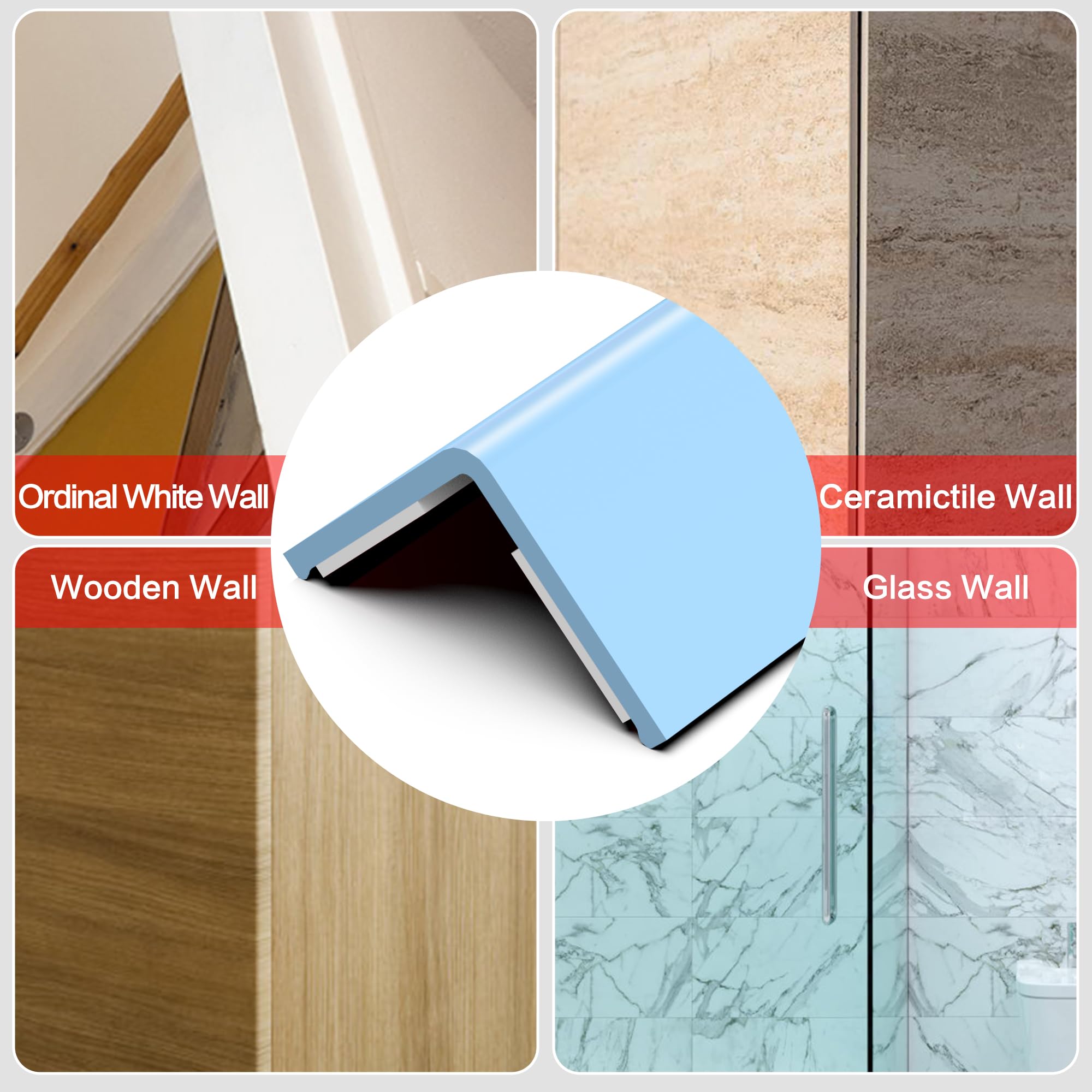 Frychee wall protector blue is easy to wipe clean after use.