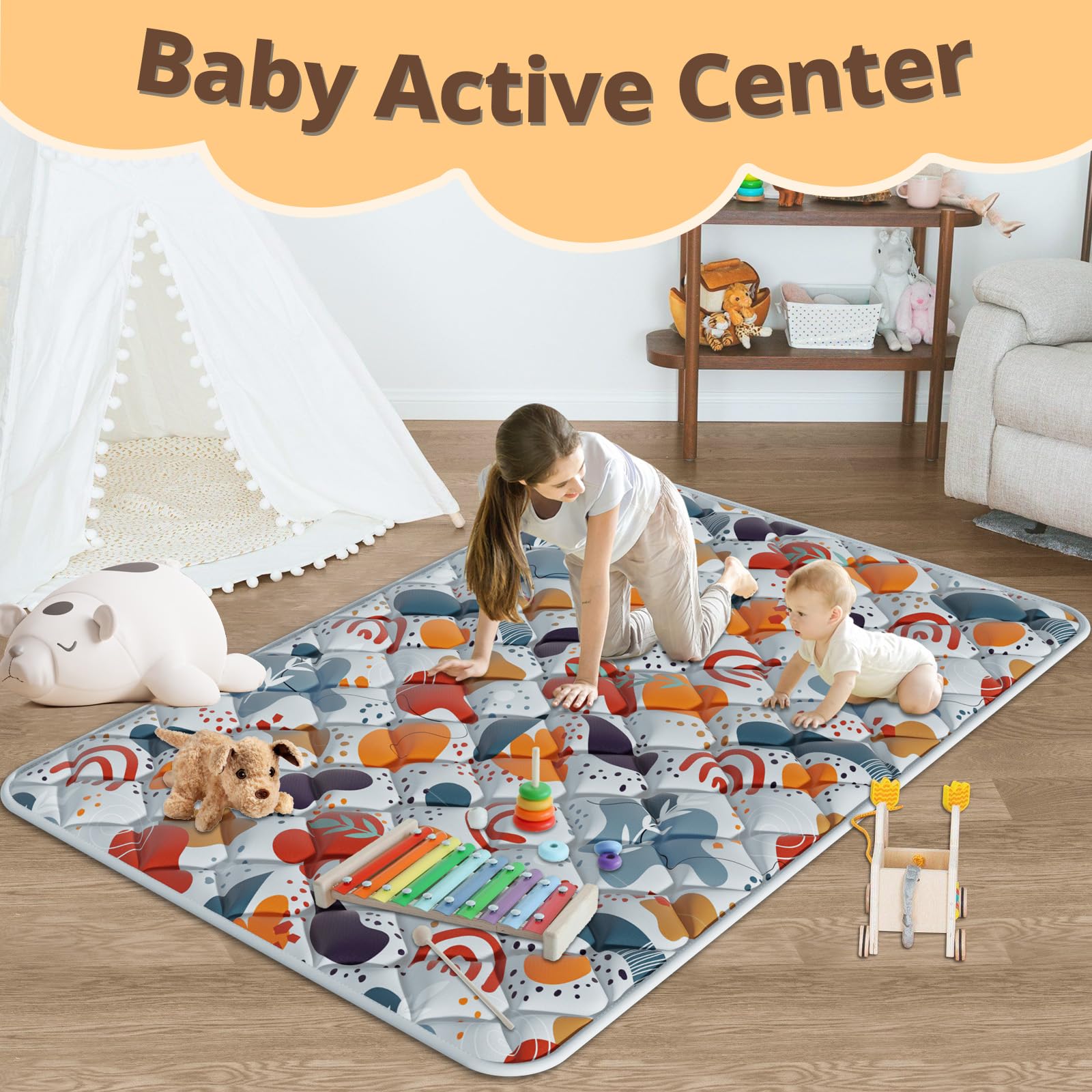 Fshibila non-toxic odourless materials support calm playtime