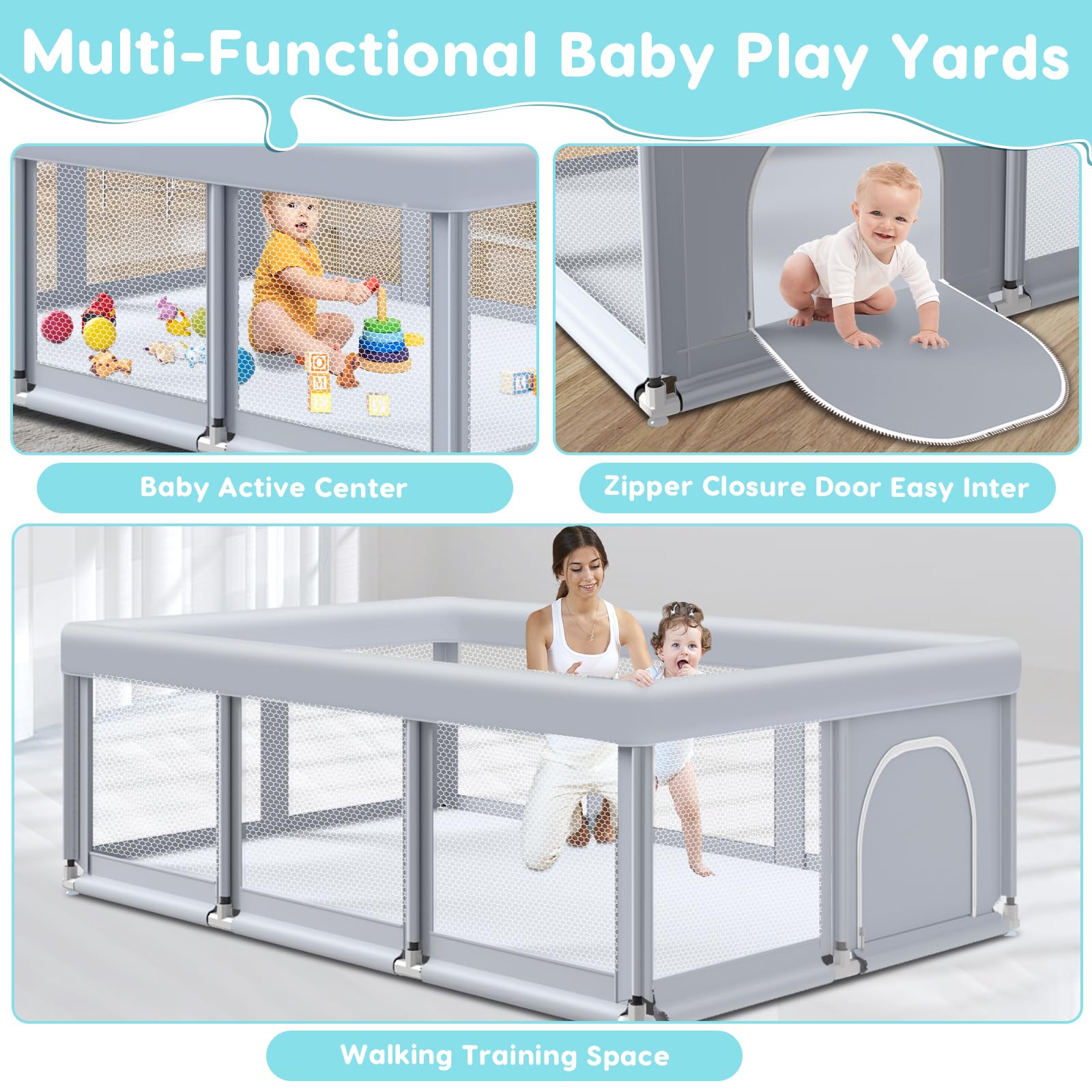 Fshibila easy-assembly features tool-free setup for busy parents.