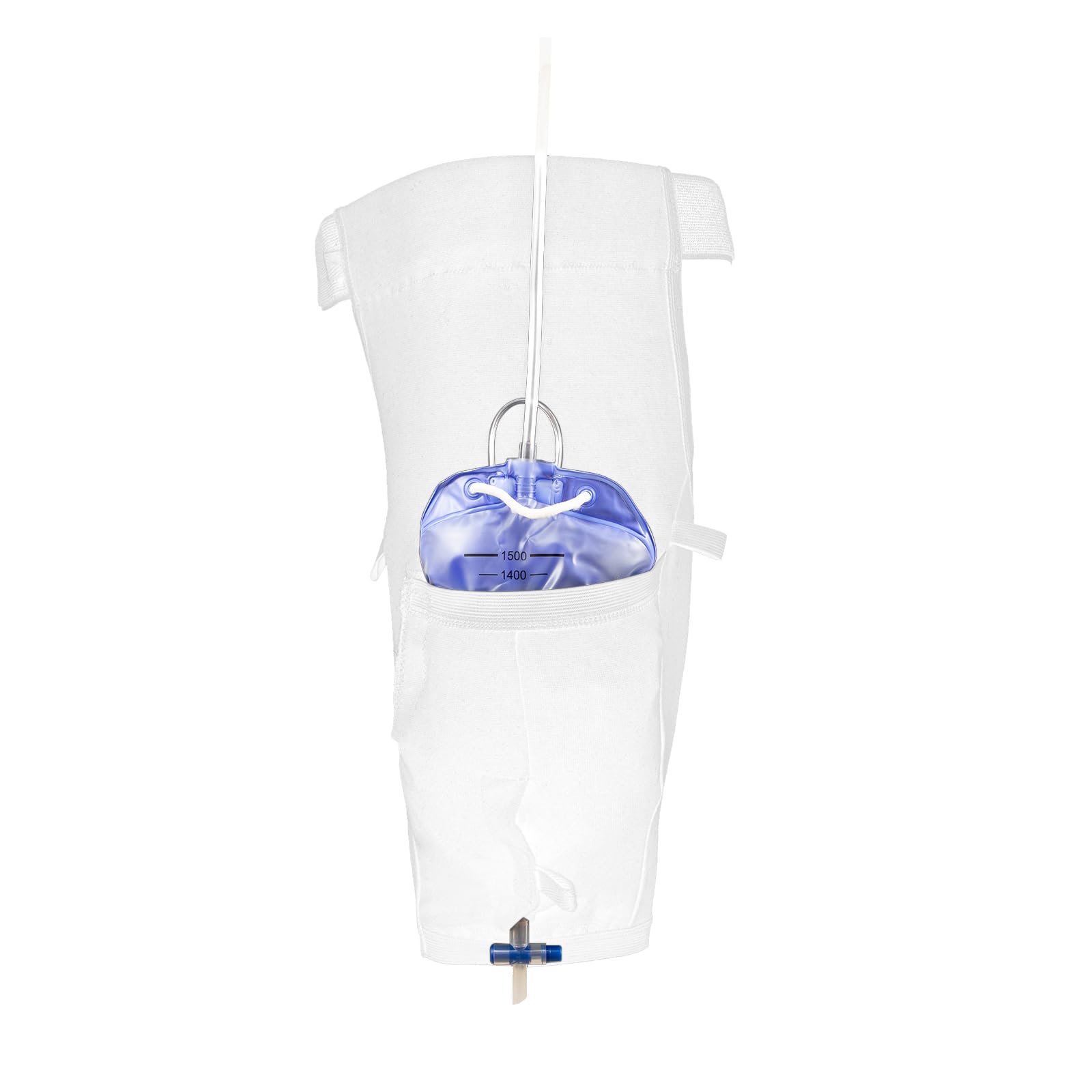 FSUHHIAD catheter leg bag holder discreet under clothing design keeps tubing out of sight.