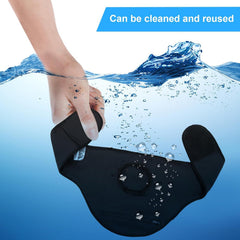 FSUHHIAD hidden zipper for discreet ostomy bag emptying