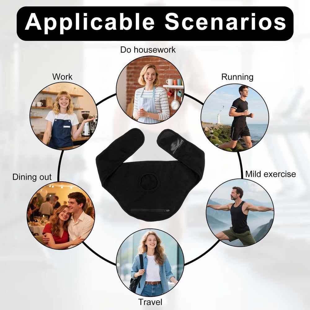 FSUHHIAD Ostomy Belt compatible with most ostomy bags.