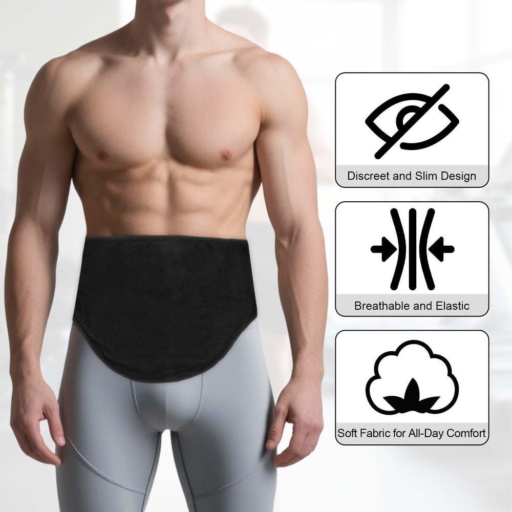FSUHHIAD Ostomy Belt inner pocket secures pouch for easy changes.