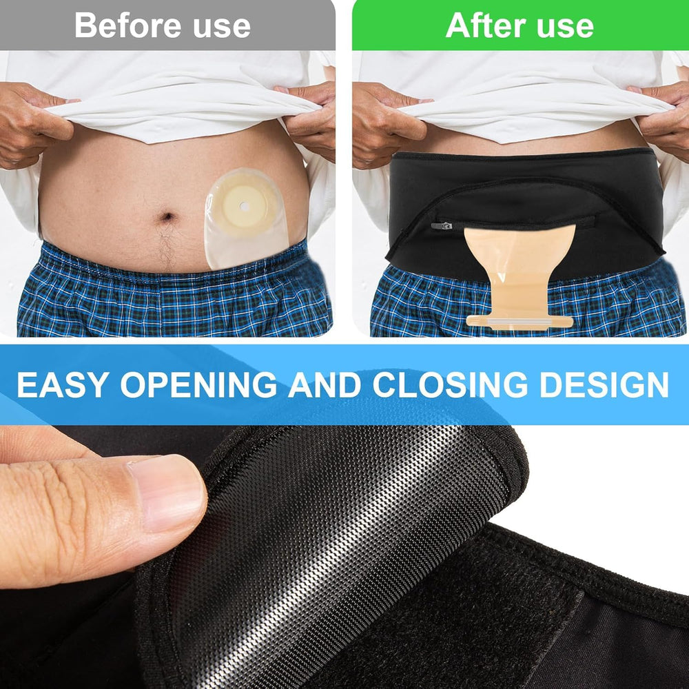 FSUHHIAD water‑friendly ostomy belt suitable for active use and swimming
