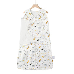 Ftikvo swaddle blanket with dinosaur design for gentle newborn snuggling.