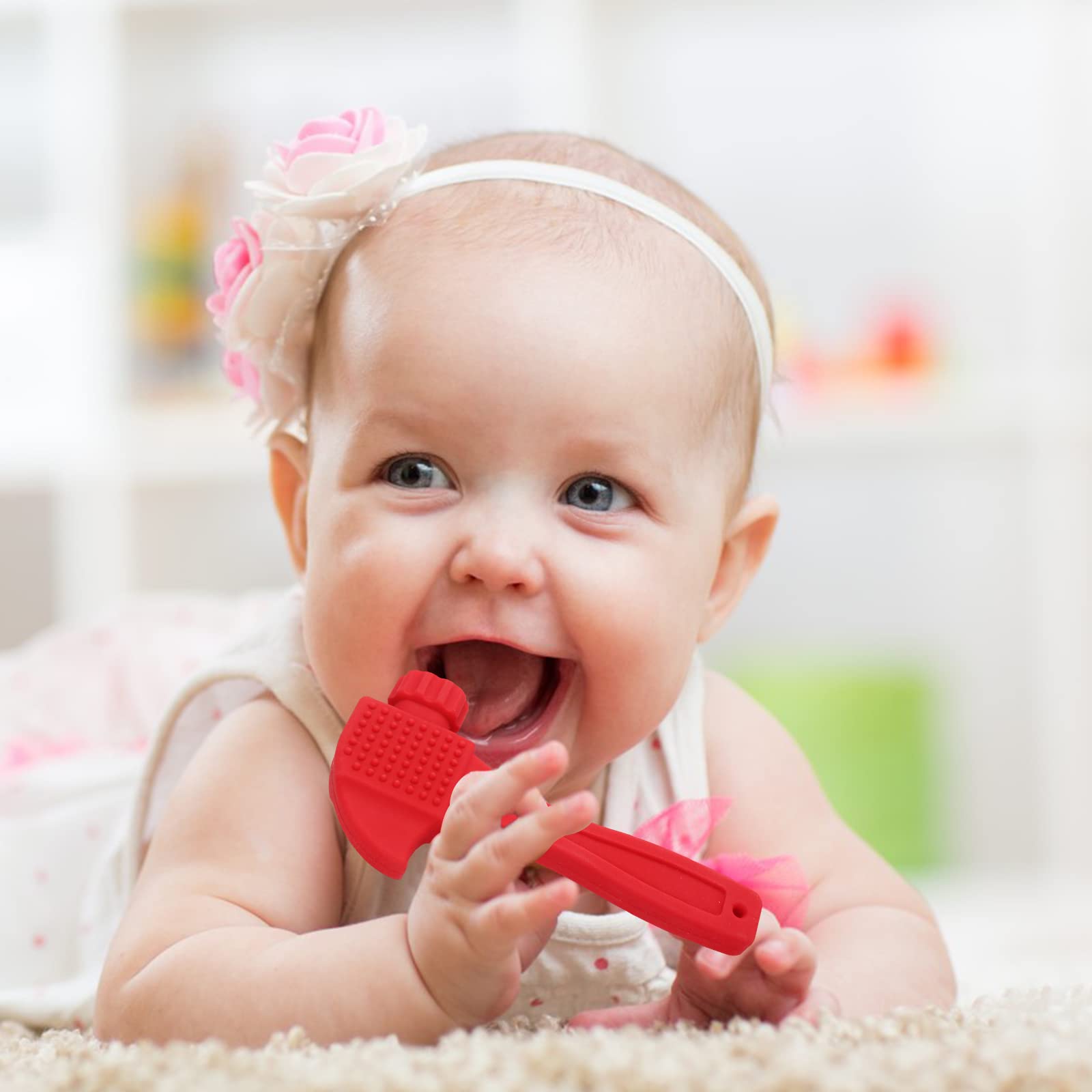 Fu Store dishwasher-safe teether set is easy to clean after meals