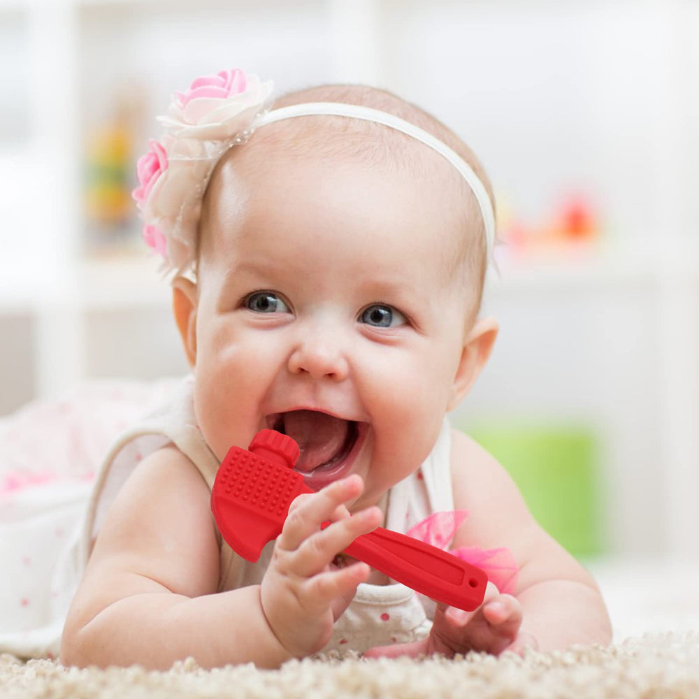 Fu Store dishwasher-safe teether set is easy to clean after meals