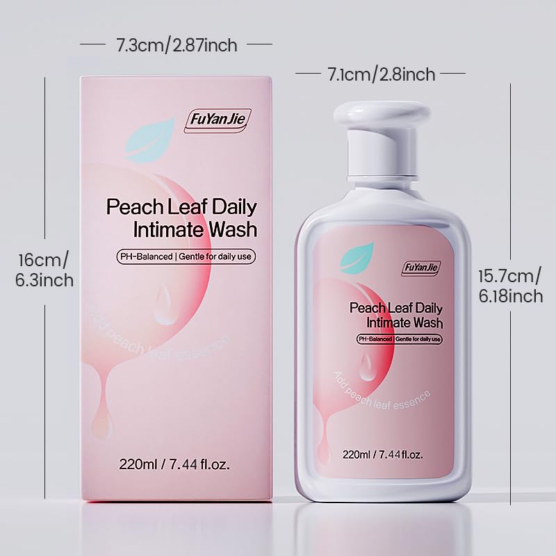 fu yan jie Peach Leaf Wash daily-use option for sensitive skin