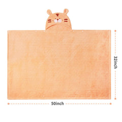 FUBANRAY 2-pack kids towels 50x32 hooded for full-body coverage after baths