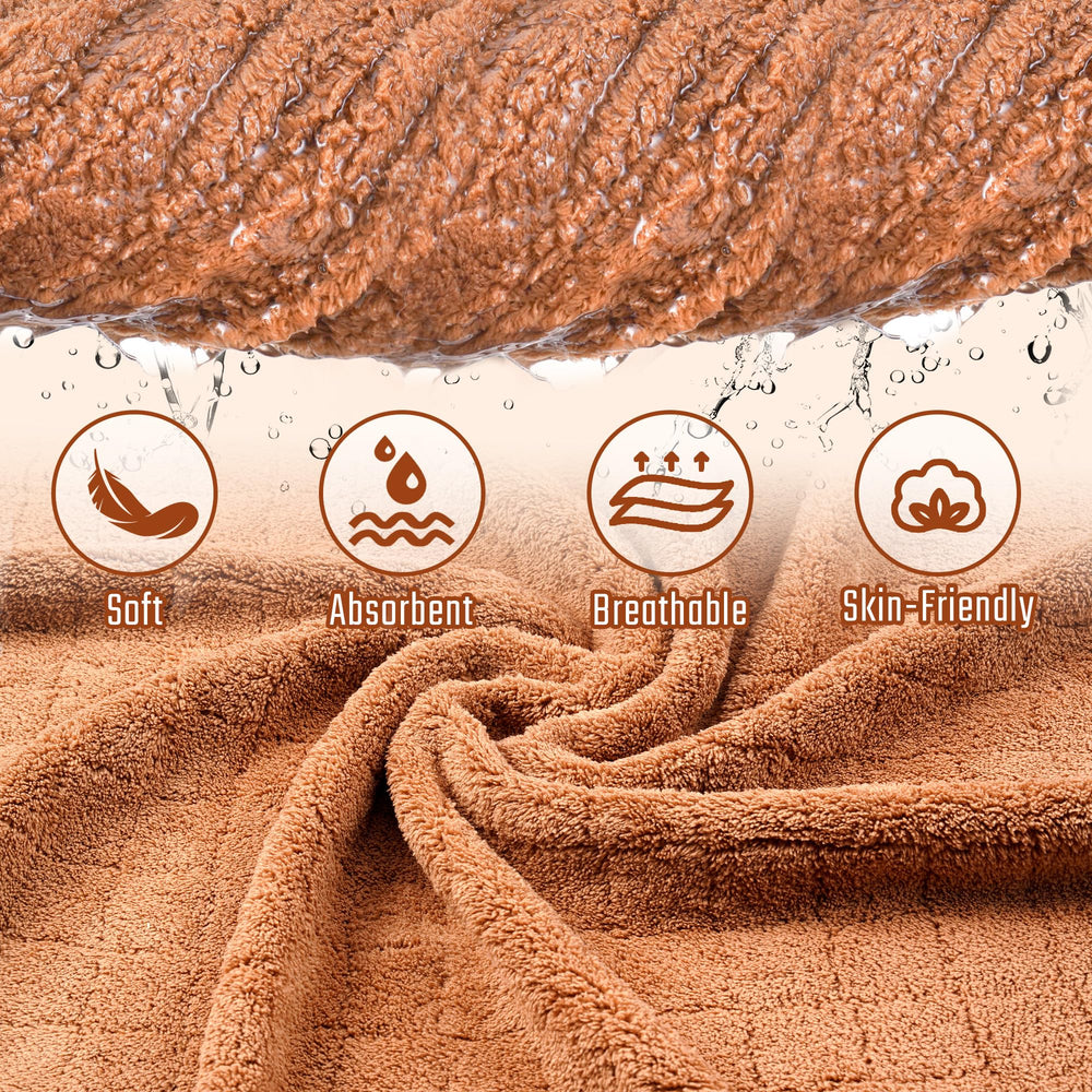 FUBANRAY hooded towel used at the beach or pool for kids