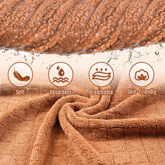 FUBANRAY hooded towel used at the beach or pool for kids
