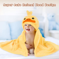FUBANRAY large hooded towel 50x32 inches provides full body coverage