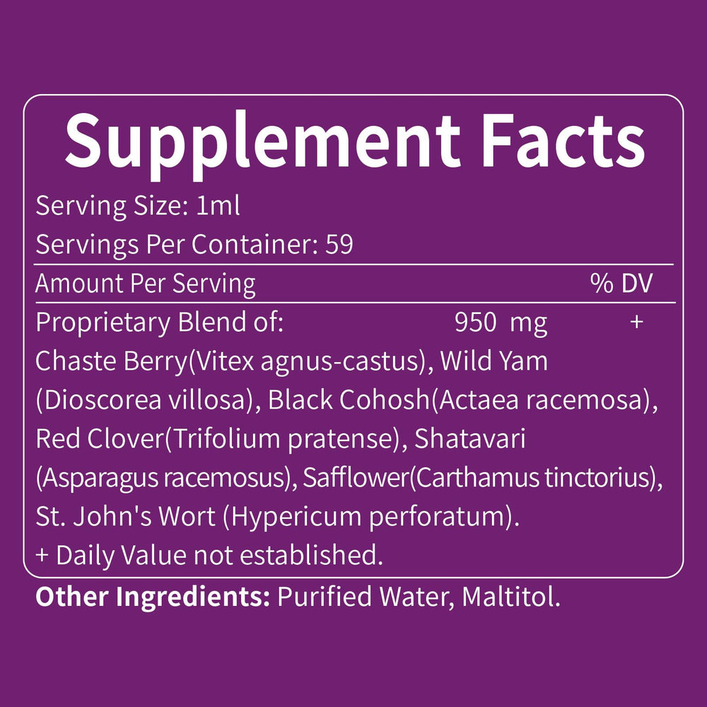 Fuenvegtal Vitex Drops close-up of natural ingredients and blend