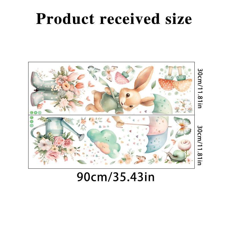FUFUQUARE colorful animal scene wall stickers transform blank walls.
