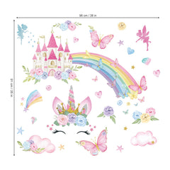 FUFUQUARE vivid rainbow, brightens walls in kids' spaces.