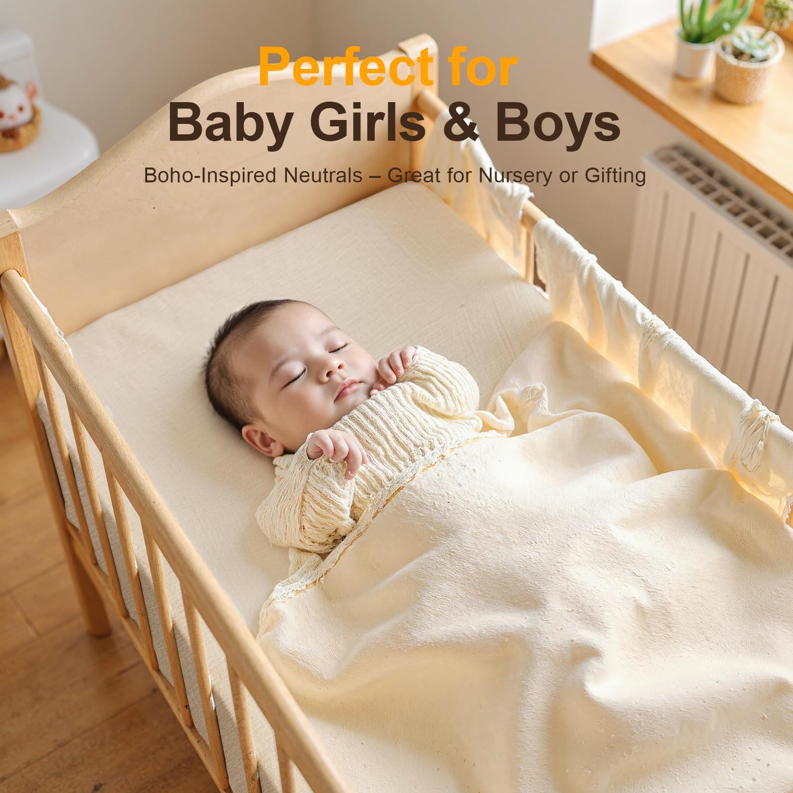 FUFVUTI bedside sleeper sheet demonstrates versatile nursery compatibility.