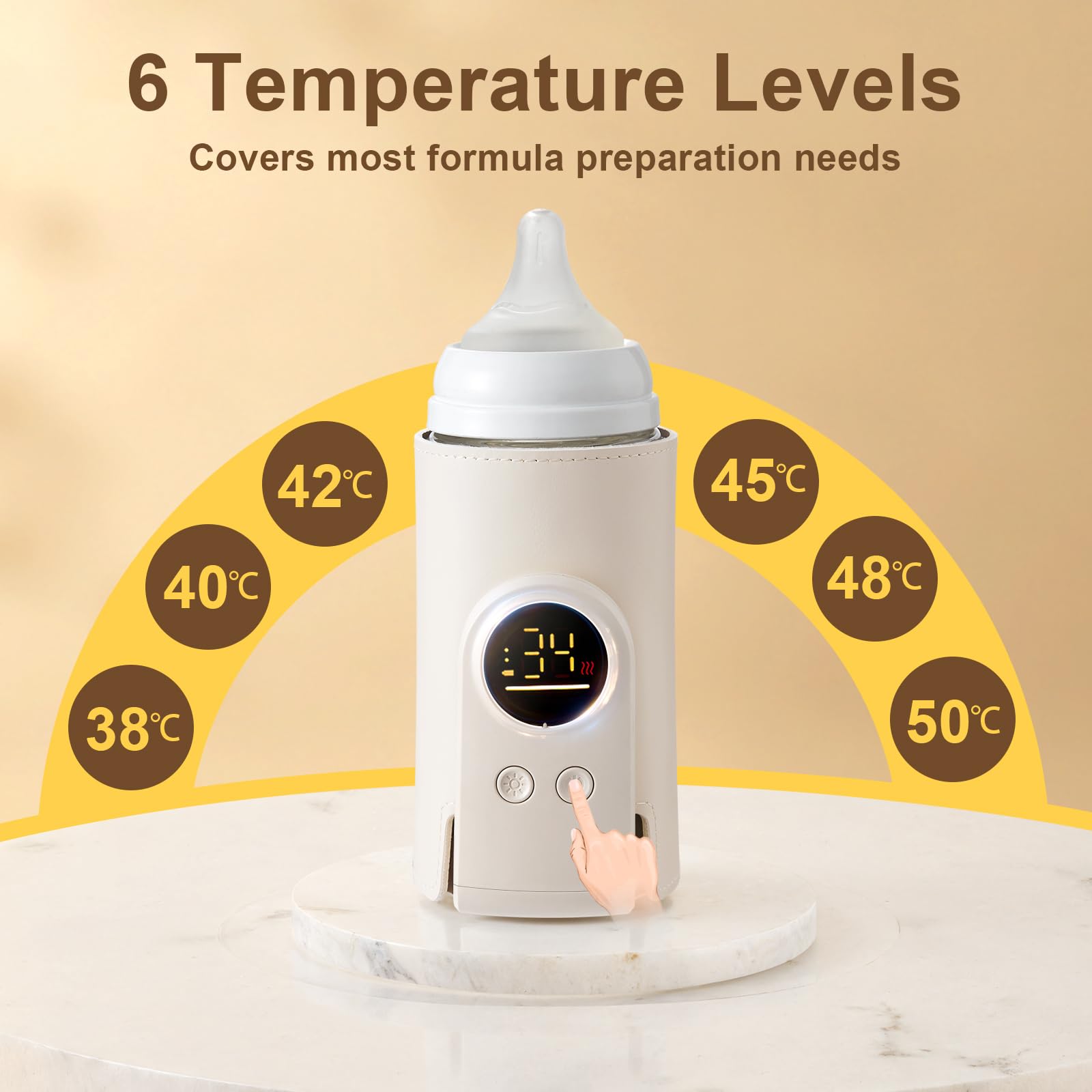 FUFVUTI four-sided heating for even warming without water