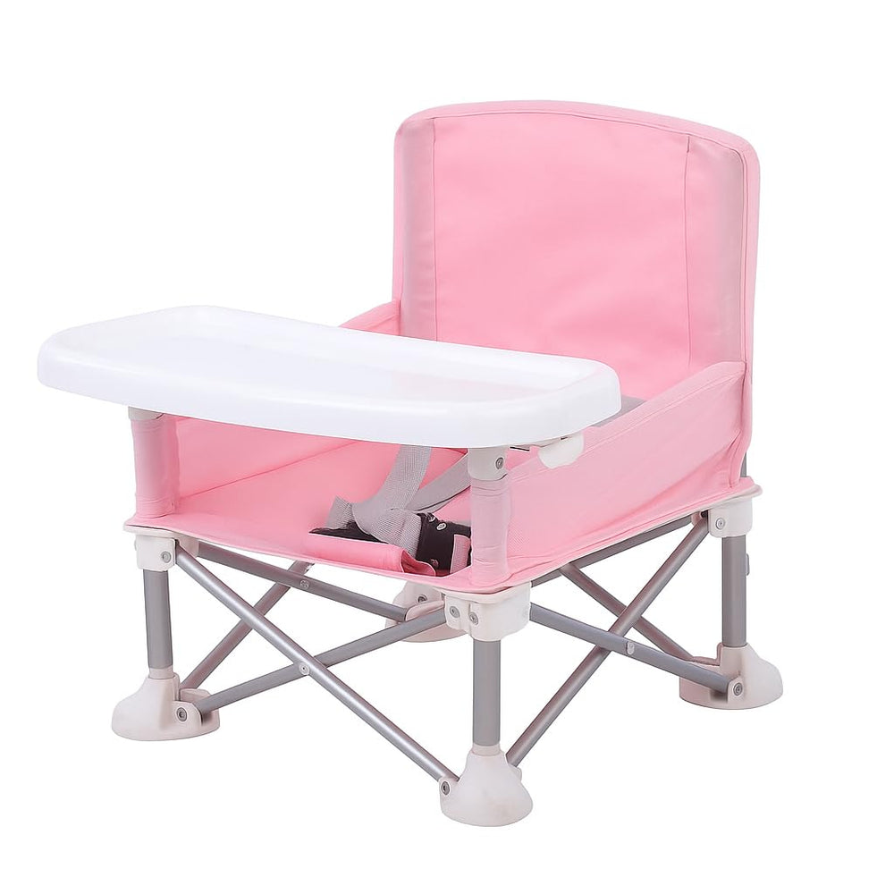 FUFVUTI portable baby chair assembled with tray for on-the-go meals