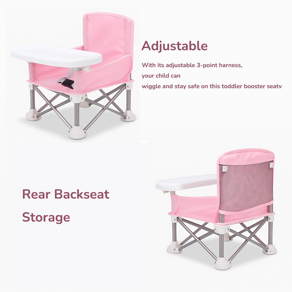 FUFVUTI portable baby chair folded flat for compact travel