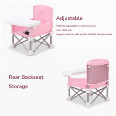 FUFVUTI portable baby chair folded flat for compact travel