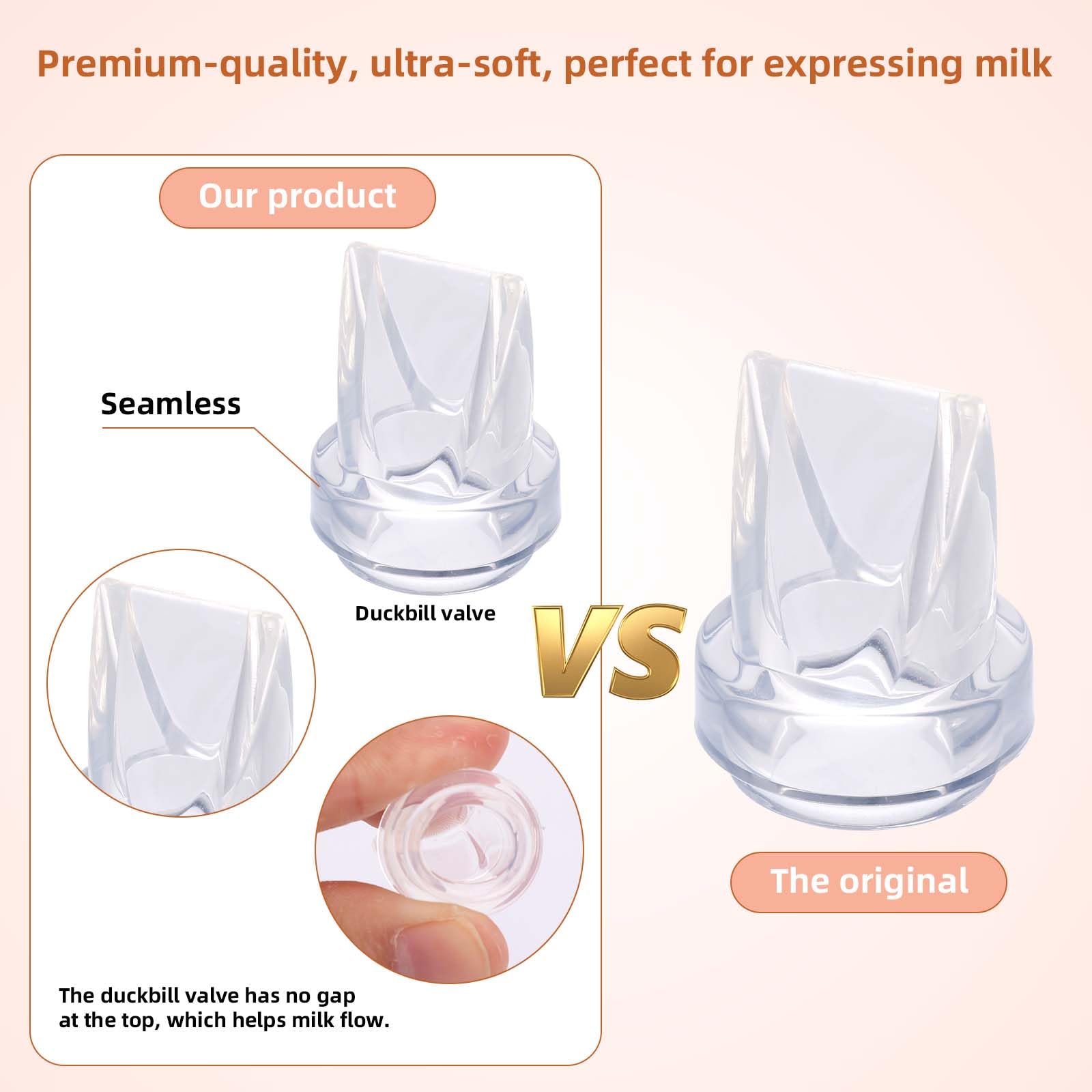 Fukaisu silicone diaphragm close-up illustrating flexible suction for efficient expression