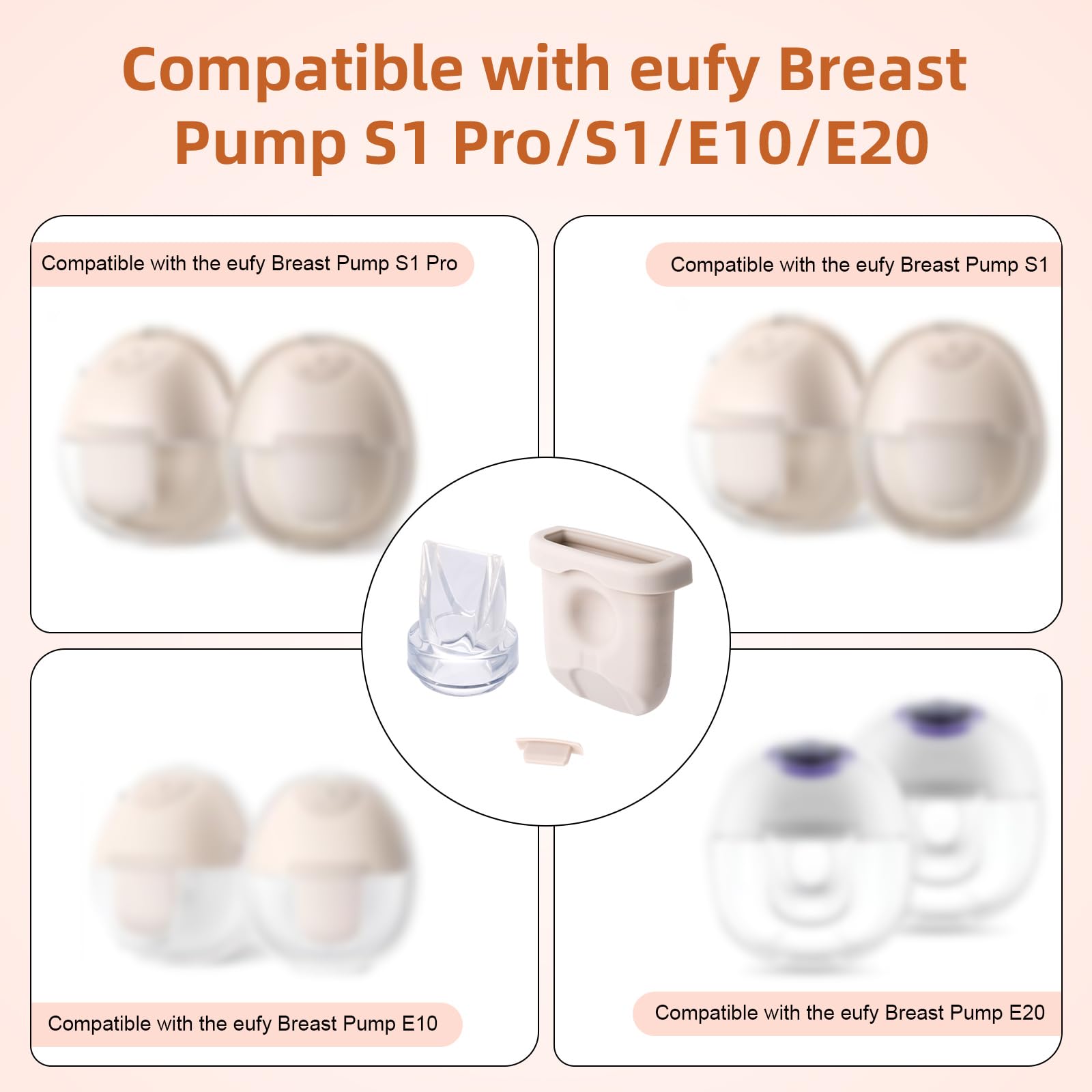 Fukaisu Eufy duckbill valves promote smooth milk flow during pumping.