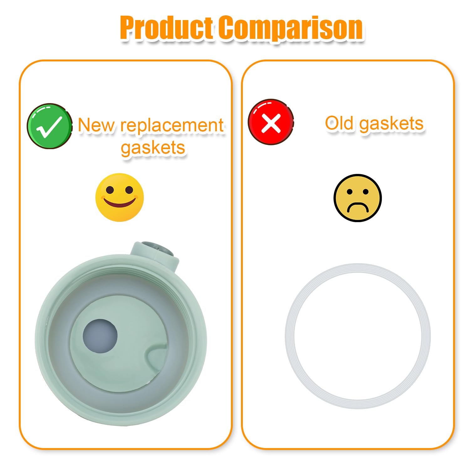 Fukaisu gasket outer diameter 5.5 cm shown for proper fit.