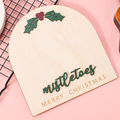 Fukaisu rounded-sides wooden plaque prevents bumps during stamping.